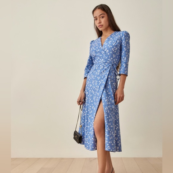 Reformation Hilltop Dress - M - Picture 3 of 7